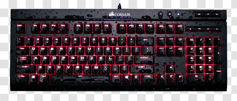 Computer Keyboard Corsair Components RGB Color Model Gaming Keypad Backlight - Warranty - Panel Discussion Transparent PNG