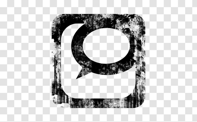 Logo Social Media Grunge - Share Icon Transparent PNG