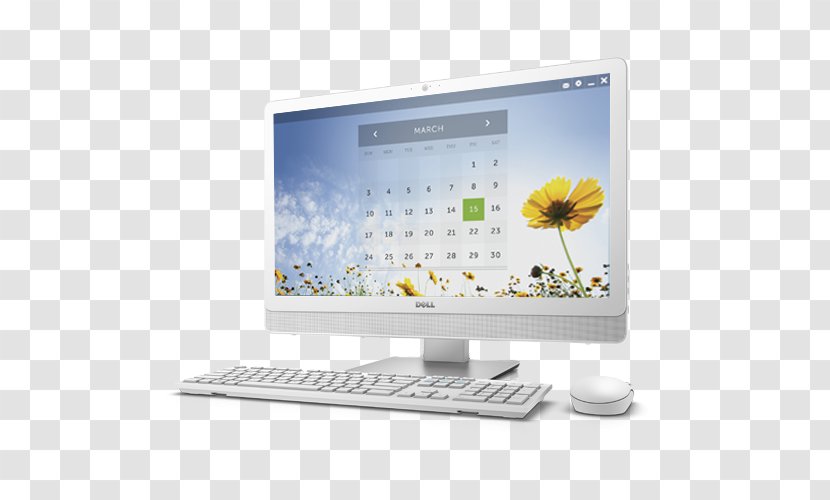 Desktop Computers Dell Computer Monitors Laptop Personal - Output Device Transparent PNG