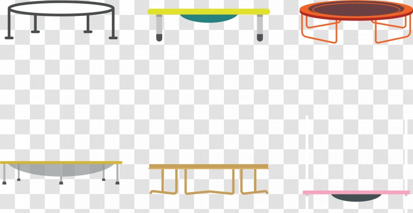 Trampoline Trampolining Sport Icon - Furniture Transparent PNG