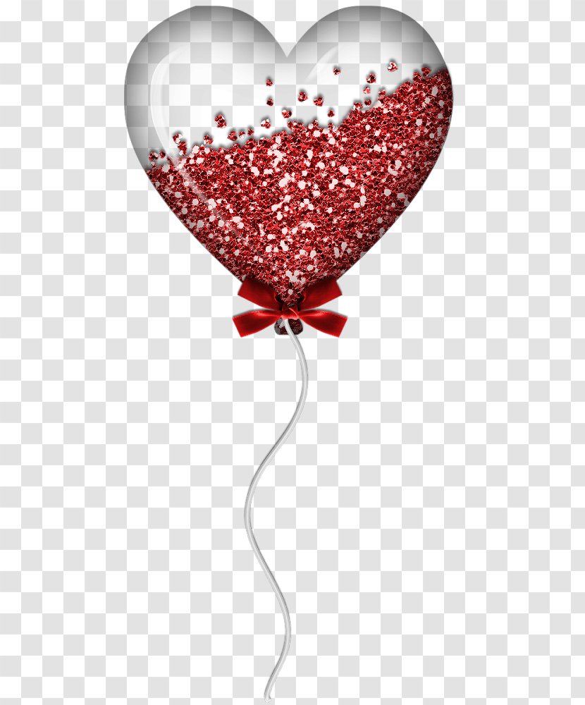 Heart Balloon Clip Art - Petal Transparent PNG