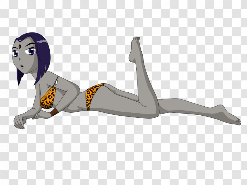 Cartoon TERA DeviantArt Line Art Character - Sport - Raven Teen Titans Transparent PNG