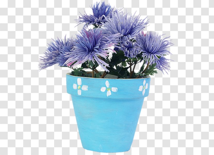 Blue Chrysanthemum Cut Flowers Floristry - Cobalt Transparent PNG
