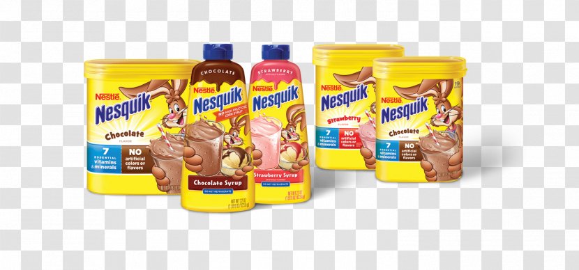 Chocolate Milk Nesquik Flavor Transparent PNG