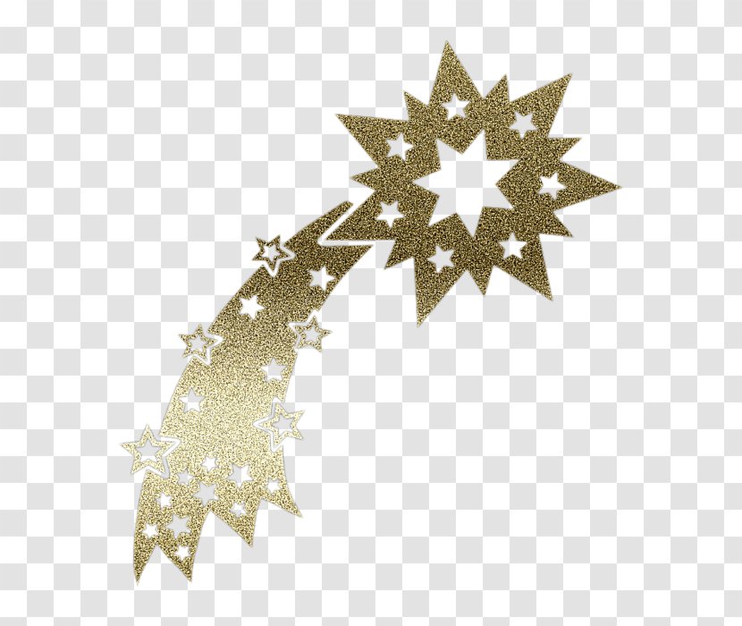 Christmas Ornament Leaf Line Star Transparent PNG