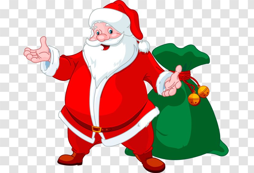 Santa Claus Christmas North Pole Clip Art - Fictional Character Transparent PNG