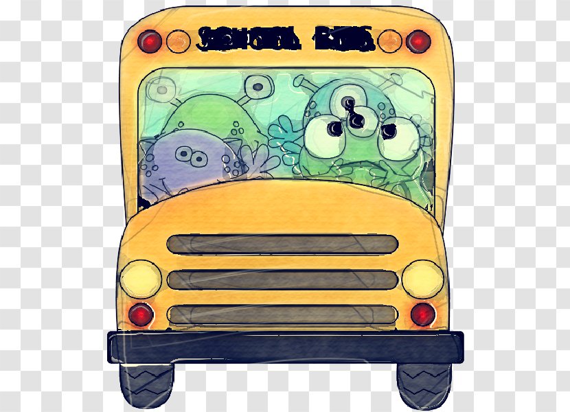 School Bus - Vehicle - Car Technology Transparent PNG