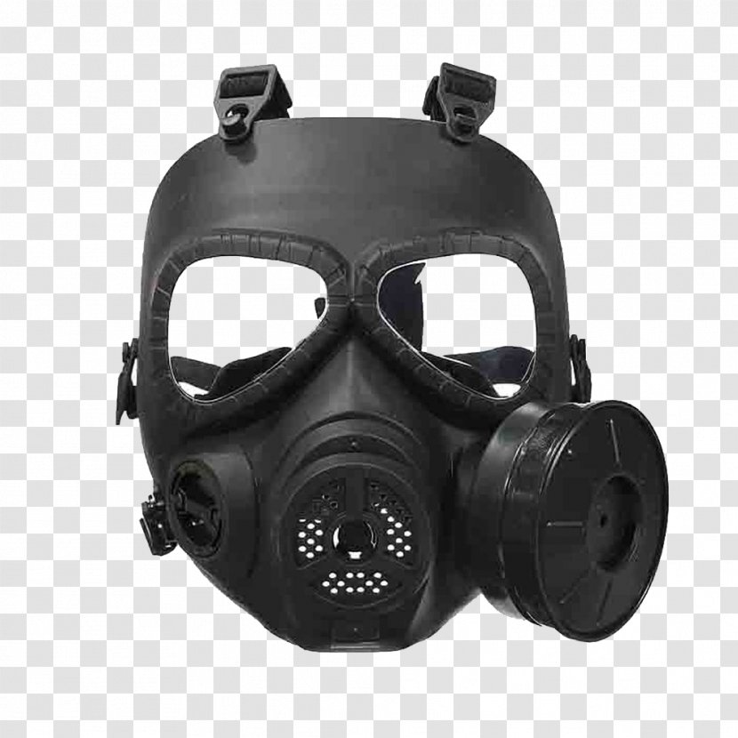 Gas Mask Personal Protective Equipment Face - Swat Transparent PNG