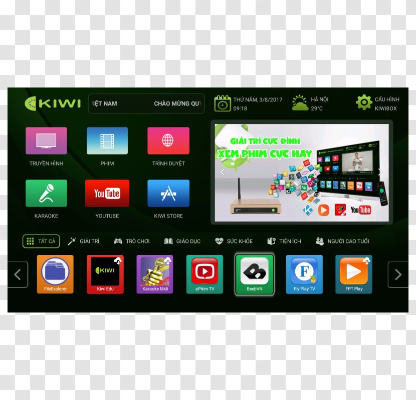 Android TV Television Super Jumping Girrl - Display Advertising - New 2018 Smart BoxAndroid Transparent PNG
