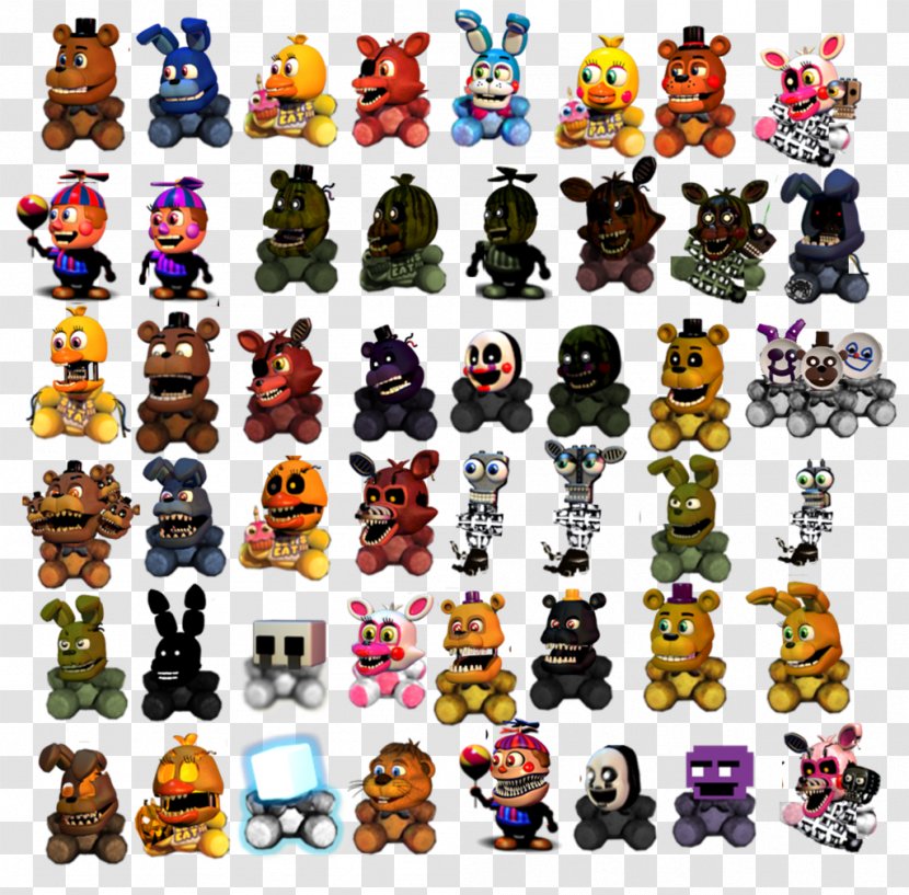 Five Nights At Freddy's 2 4 Freddy's: Sister Location 3 - Fnaf World - Toy Transparent PNG