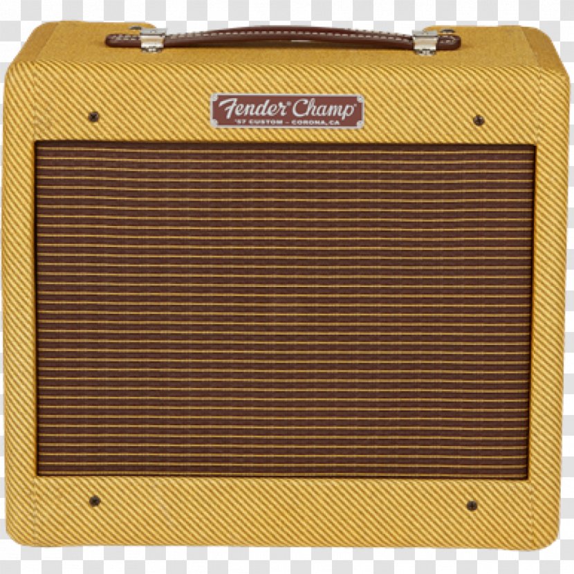 Guitar Amplifier Fender '57 Custom Champ 5W Musical Instruments Corporation Instrument - Flower Transparent PNG