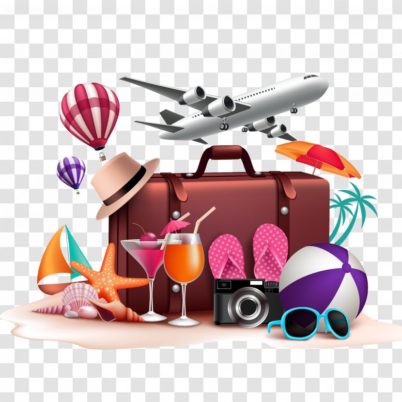 Vector Graphics Travel Agent Tourism Image - Aircraft Transparent PNG