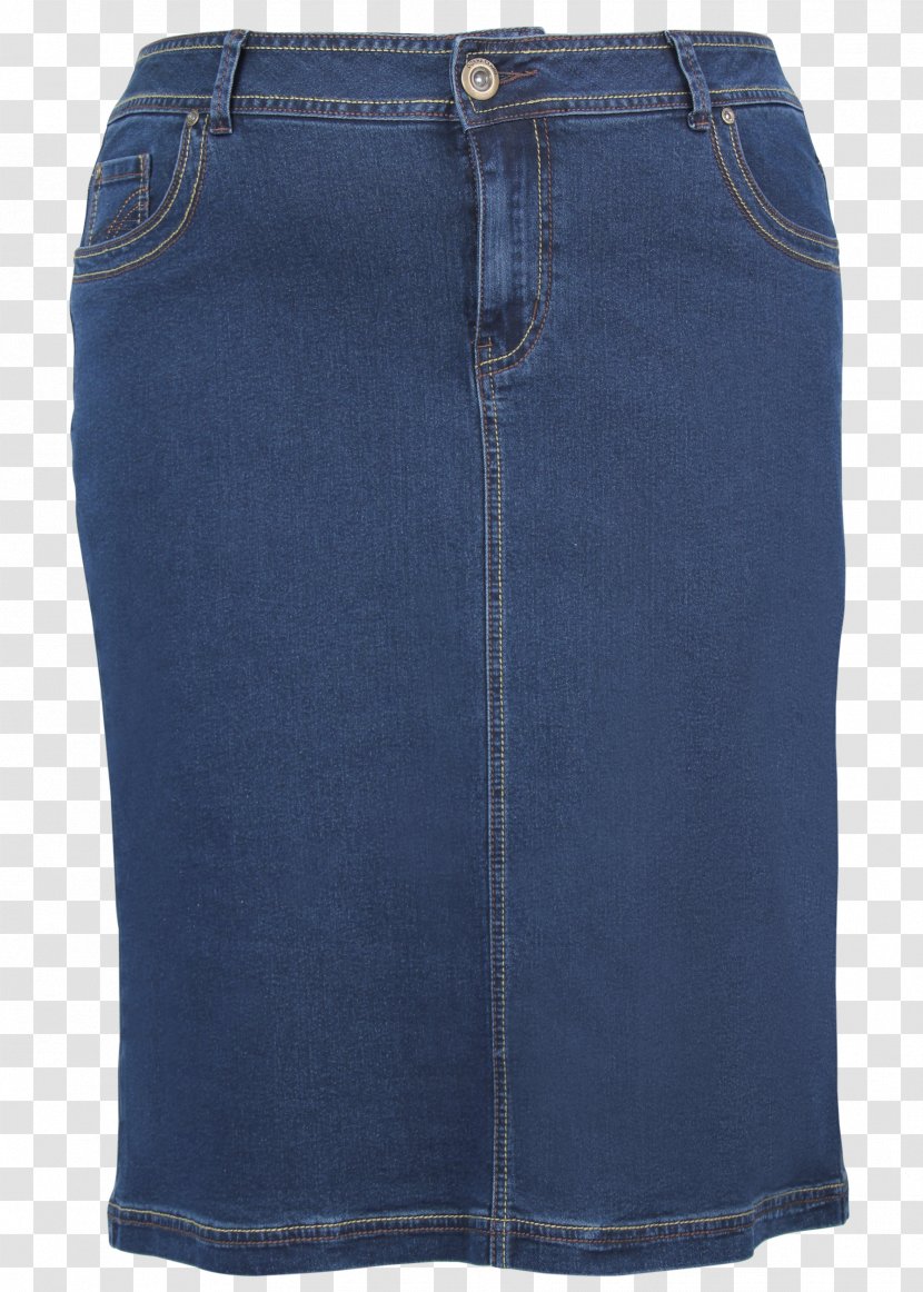 Jeans Denim Cobalt Blue Bermuda Shorts - Trousers - Skirt Transparent PNG