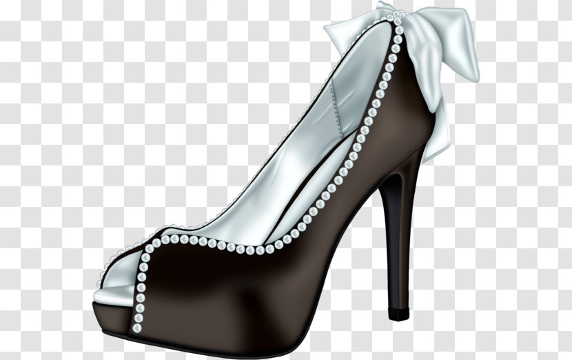 High-heeled Shoe Absatz Clip Art - Basic Pump - Diamond Transparent PNG