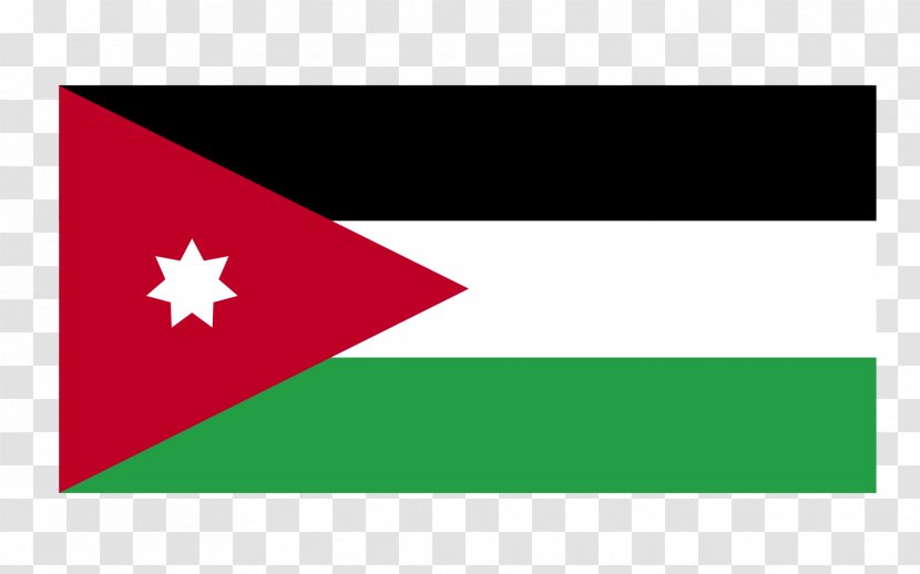 Flag Of Jordan Vector Graphics Image - Logo Transparent PNG