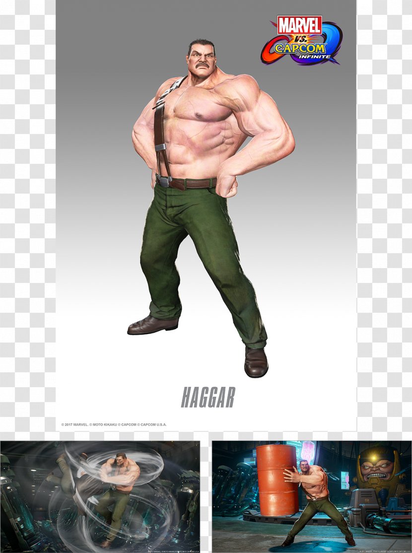 Marvel Vs. Capcom: Infinite Final Fight Mike Haggar TV Tropes - Tv - Frank West Transparent PNG