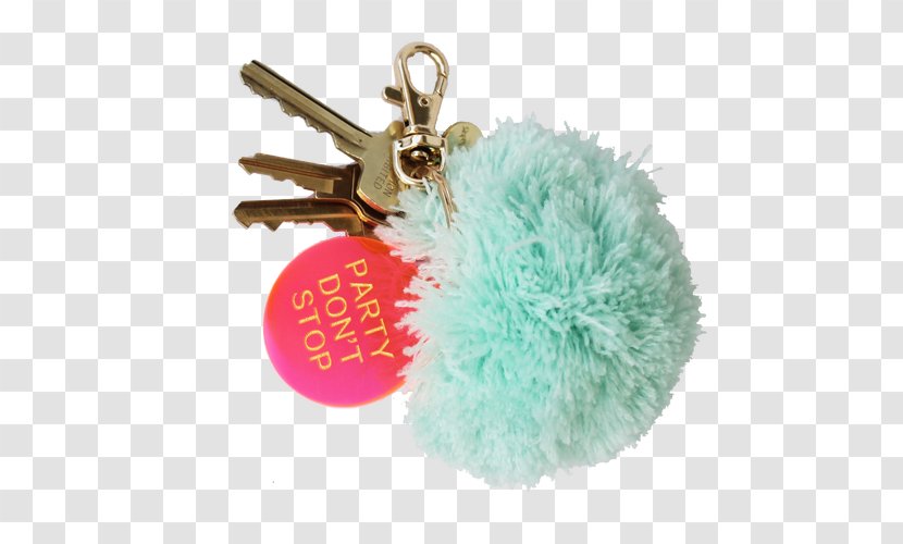Key Chains Turquoise Fur - Keychain Transparent PNG