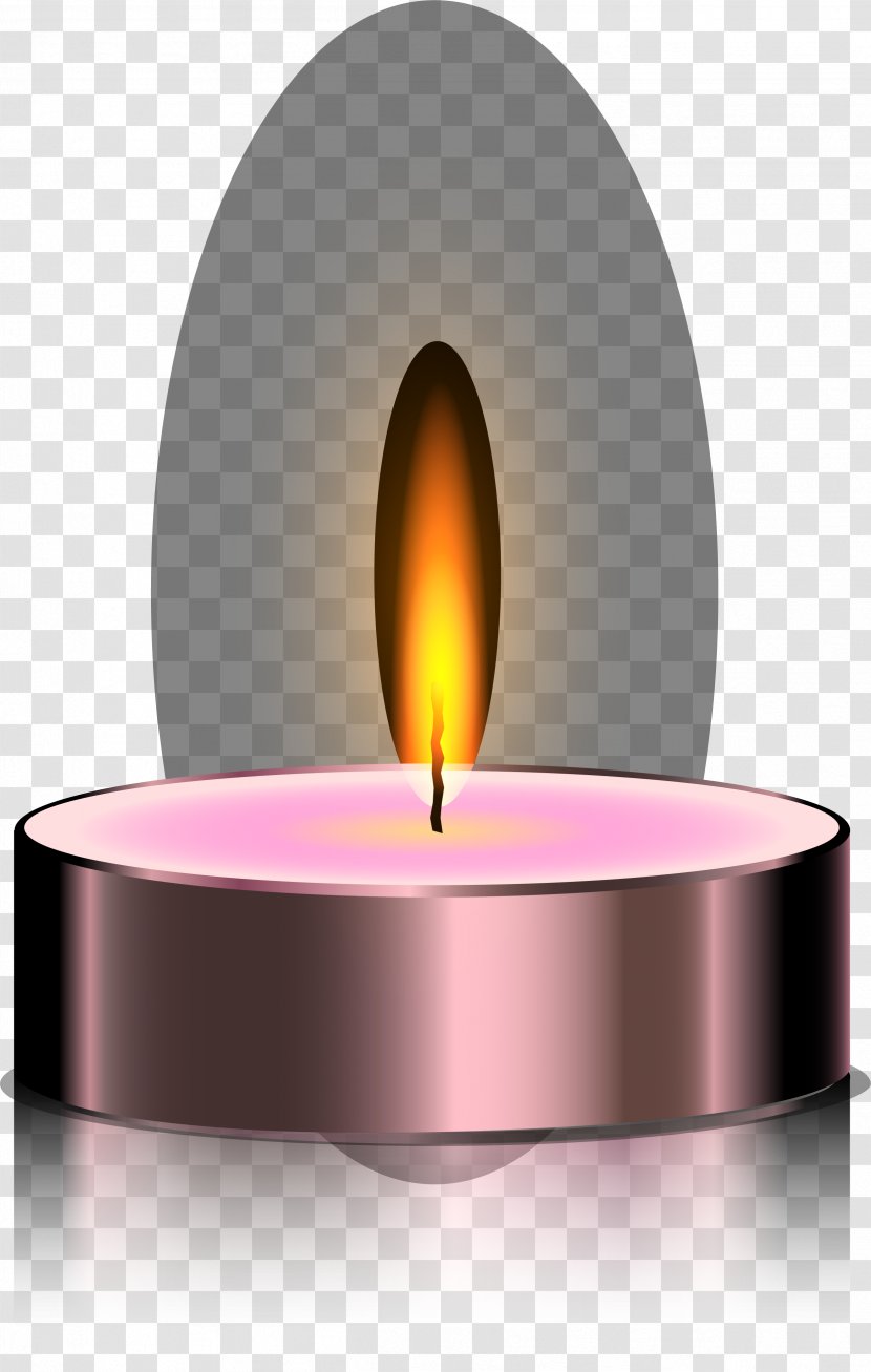 Purple Candle - Designer - Lavender Simple Decoration Pattern Transparent PNG