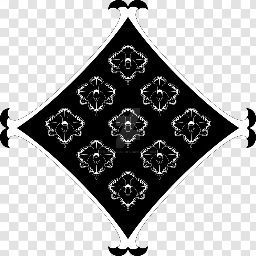 Symmetry Symbol Leaf Black M Pattern - Monochrome Photography Transparent PNG