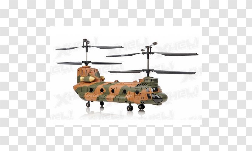 Radio-controlled Helicopter Boeing CH-47 Chinook Radio Control Car - Quadcopter Transparent PNG