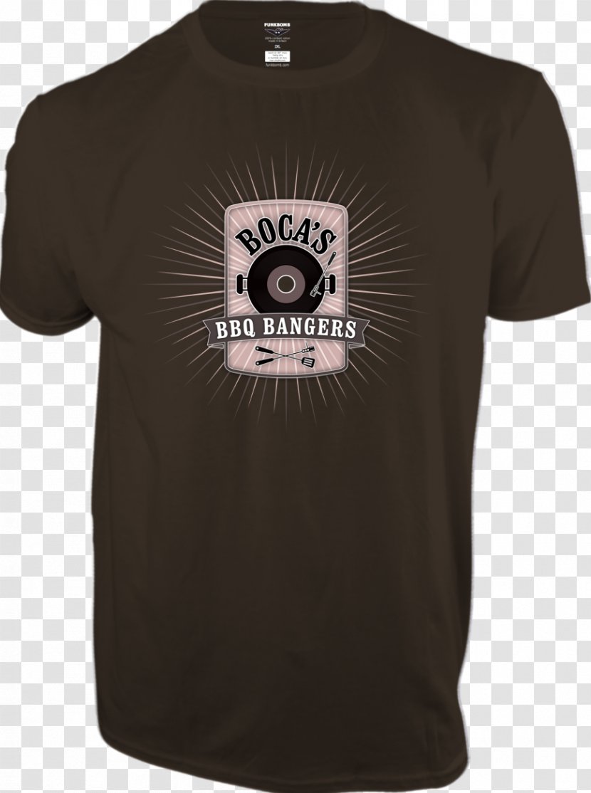 T-shirt Clothing Logo Sleeve - Black Transparent PNG