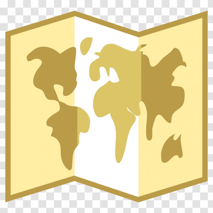 Globe World Map - Silhouette Transparent PNG