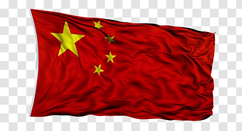 Flag Of China Clip Art Image - Textile Transparent PNG
