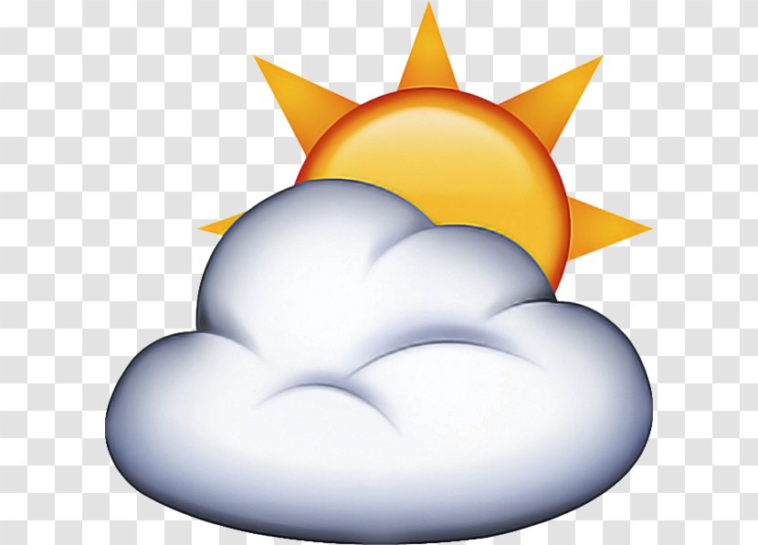 Apple Emoji - Text Messaging - Symbol Hot Sun Transparent PNG