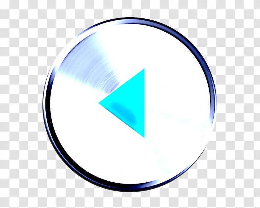 Aqua Turquoise Circle Line Logo - Symbol Electric Blue Transparent PNG