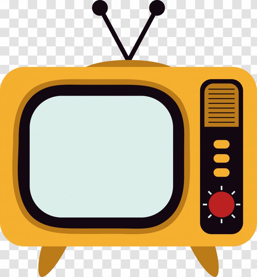 Television Set Channel - Designer - TV Vector Yellow Transparent PNG