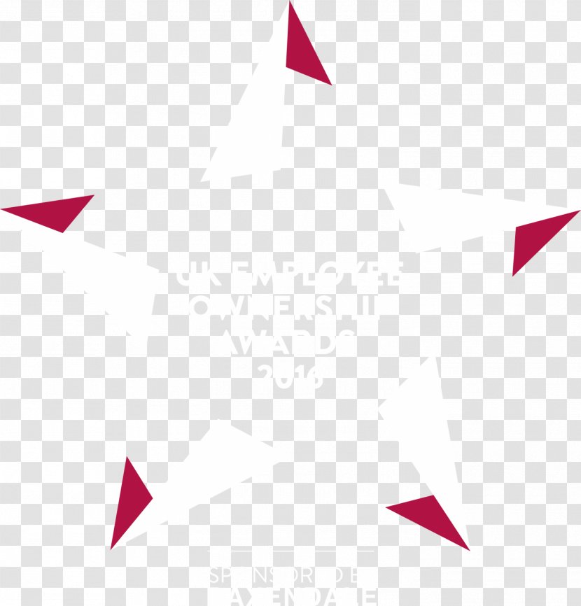 Paper Logo Triangle - Red Transparent PNG