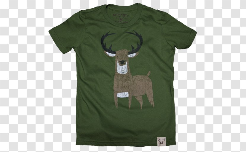 T-shirt Reindeer Television Showtime Clothing - Show - Button Buck Transparent PNG