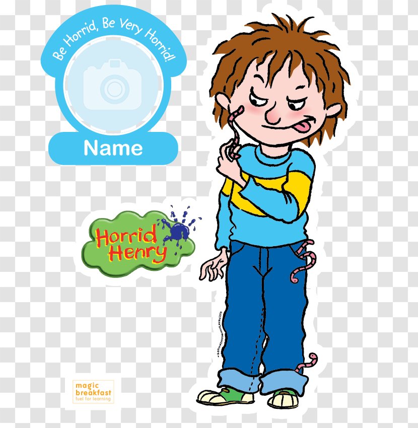 Horrid Henry Big Box Of Pranks Moody Margaret Perfect Peter Character - Rocks Transparent PNG