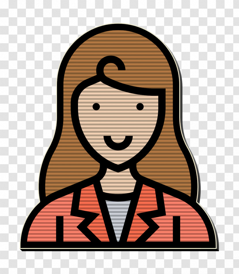 Businesswoman Icon Girl Icon Accounting Icon Transparent PNG