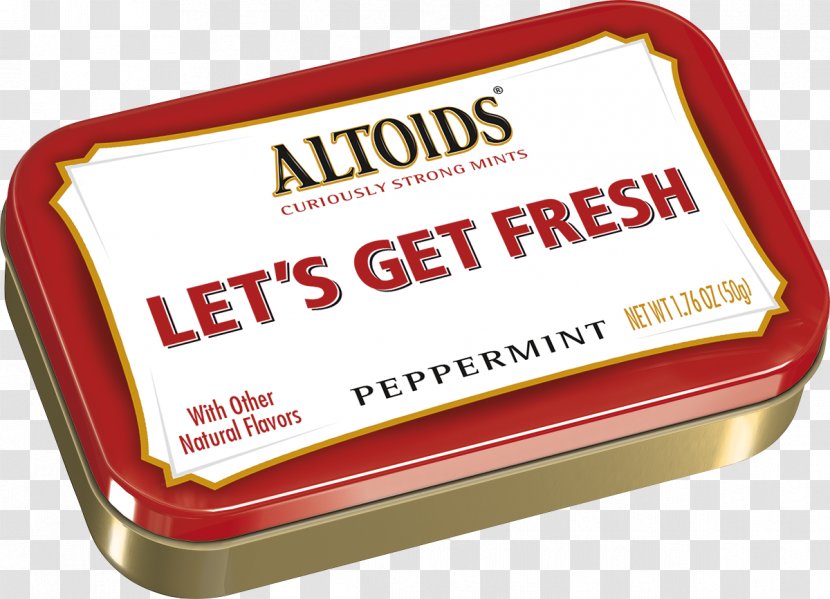 Altoids Peppermint Brand Tin - Selfcare - Valentine Dinner Transparent PNG