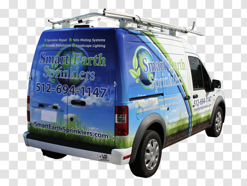Compact Van Car Commercial Vehicle Minivan - Wrap Advertising Transparent PNG