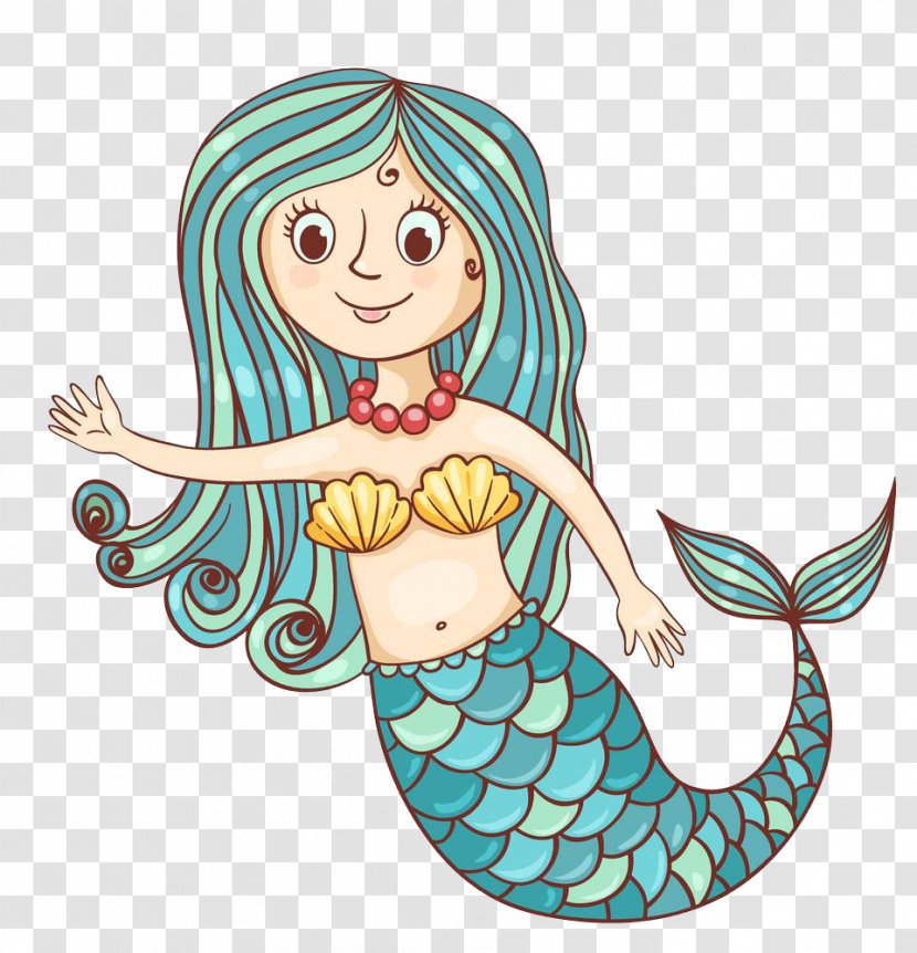 The Little Mermaid Illustration Transparent PNG