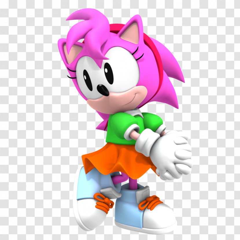 Sonic Generations Amy Rose CD The Hedgehog Tails - Stuffed Toy Transparent PNG