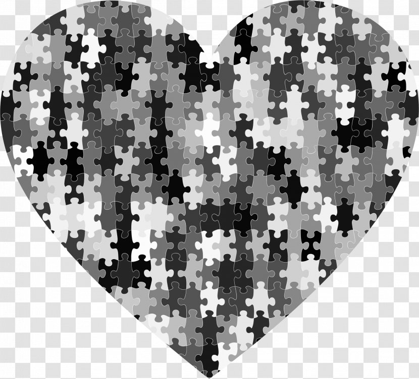 Jigsaw Puzzles Clip Art - Color - Love Puzzle Transparent PNG