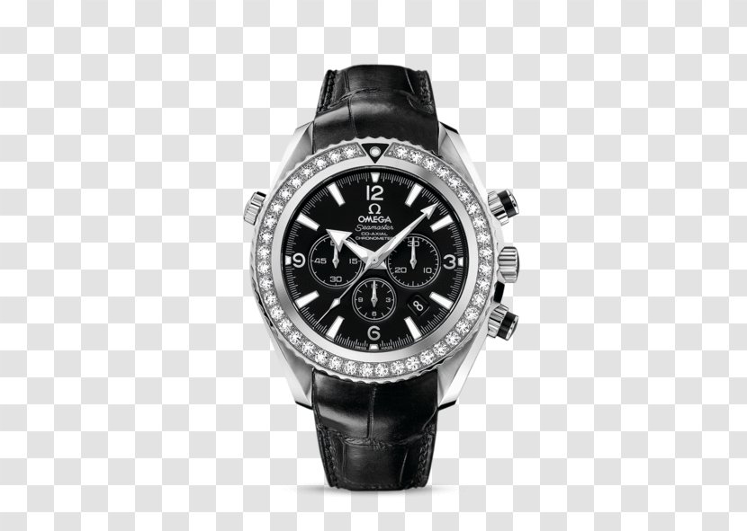 Omega Speedmaster Seamaster Planet Ocean SA Chronometer Watch - Coaxial Escapement Transparent PNG