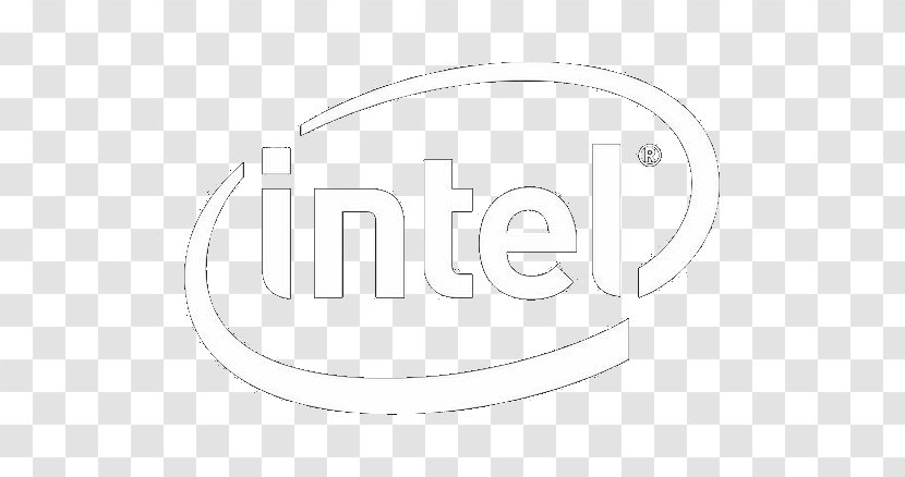 White Brand Circle - Logo - Pic Intel Transparent PNG