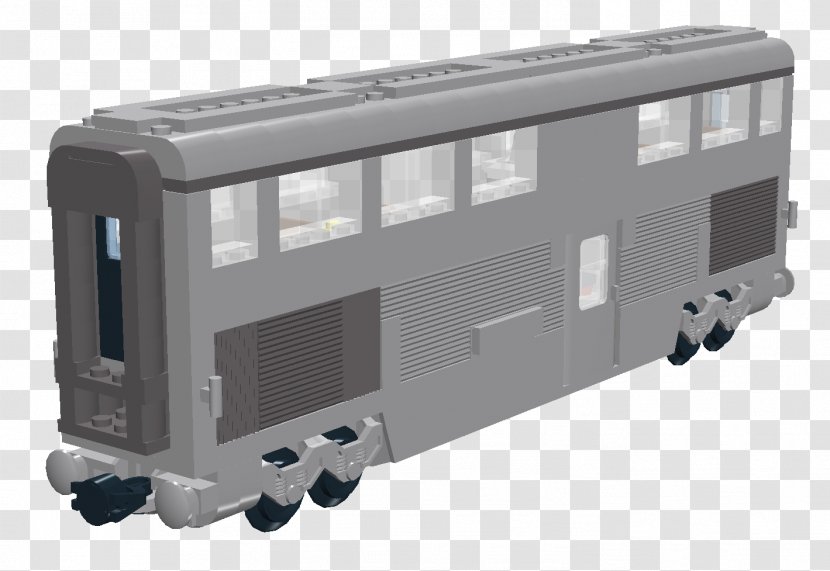 Train Passenger Car Railroad Rail Transport - Rolling Stock Transparent PNG