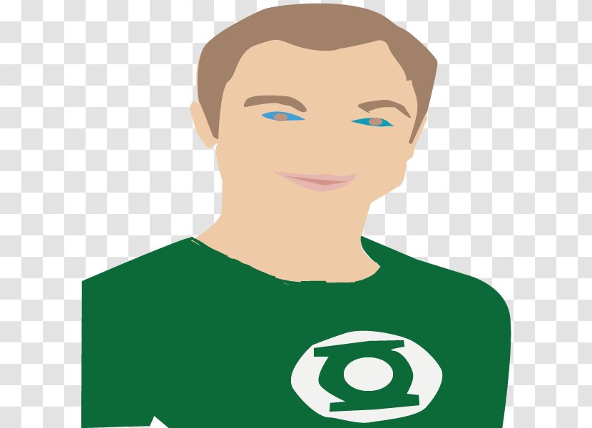 Eyebrow Facial Hair Cheek Chin - Silhouette - Sheldon Cooper Transparent PNG