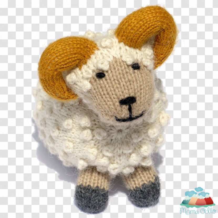 Sheep Alpaca Stuffed Animals & Cuddly Toys Wool Knitting - Crochet Transparent PNG