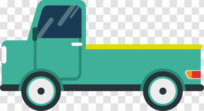 Car Truck Automotive Design - Transport - Cartoon Transparent PNG