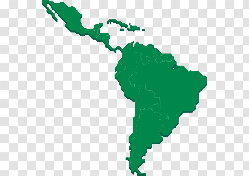 Latin America United States South Map Clip Art - Royaltyfree Transparent PNG