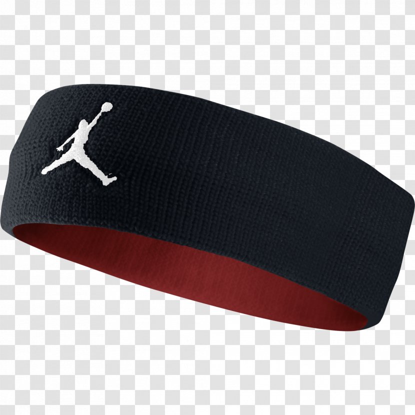 Jumpman Air Jordan Brand Headband Nike - Black Transparent PNG