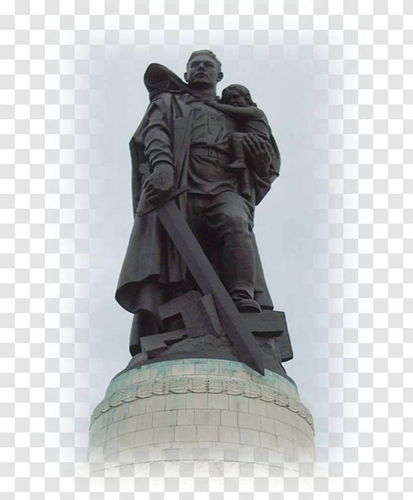 Soviet War Memorial Bode Museum Monument Union - Sculpture Transparent PNG