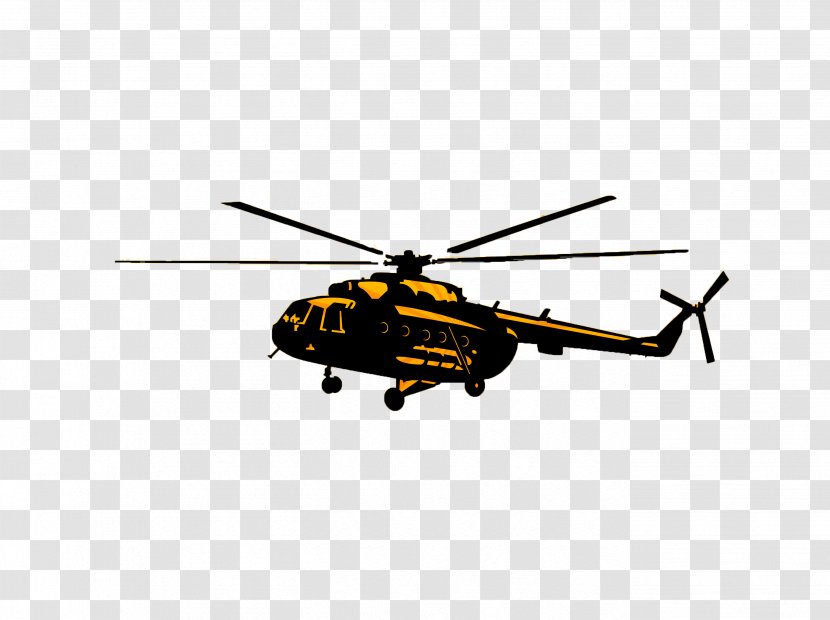 Helicopter T-shirt Wall Decal - Aircraft Transparent PNG