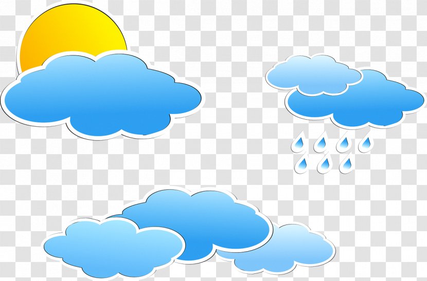 Cloud Overcast Weather Icon - Rain - Forecast Transparent PNG